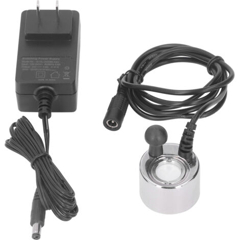 Générateur de Brume Ultrasonique Mini Étanche pour Aquarium, Bassin et Fontaine, Prise US 100‑240V