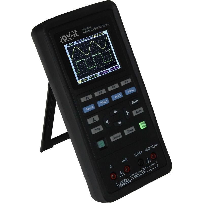Oscilloscope, Multimètre, Générateur de signaux Joy-it DMSO2D72 1 Hz - 70 MHz Triangulaire, Arbitraire, Sinusoïdale, Rectangulaire Q042882