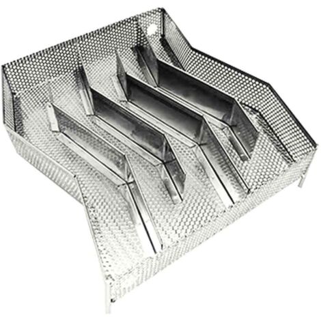 Générateur de fumée froide avec plateau de fumage à granulés de bois, compatible avec tous les barbecues, peut être utilisé pour fumer du fromage, du poisson, du saumon, du porc, etc., avec une durée