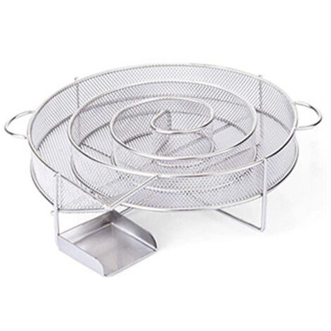 Générateur de Fumée Froide pour Fumoir Fumage Viande Poisson avec Brosse Nettoyage Grille Barbecue