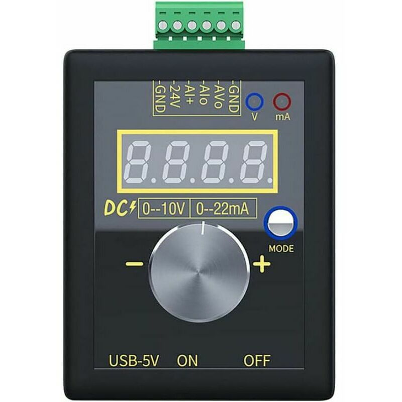 Lablanc - Générateur de Signal 0-10V / 0-4-20MA Courant et Tension Signal de Signal analogique Batterie de Lithium intégrée pour plc Panneau Débogage