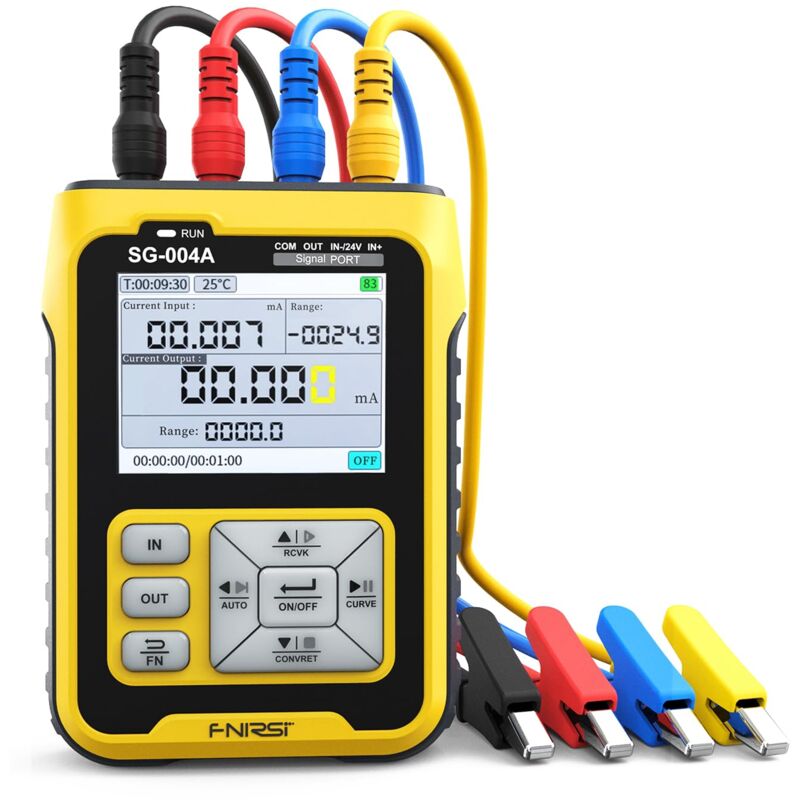 Générateur de signal de tension actuelle, Calibrateur de tension et de courant, simulateur de tension actuelle 4-20mA 0-24V, types de signaux