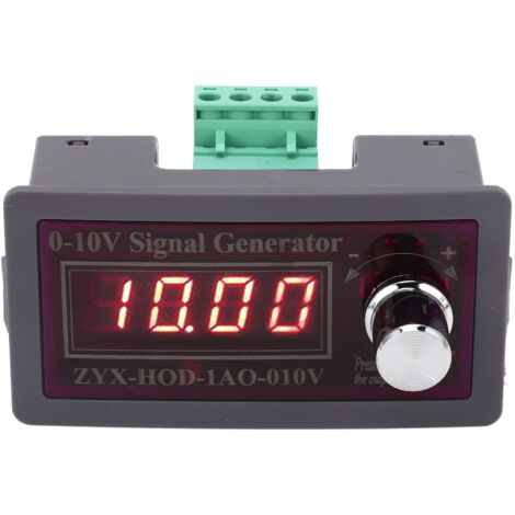 Générateur de Signal Réglable 0‑10V pour Contrôle de Fréquence PLC, Module de Tension 15‑30VDC
