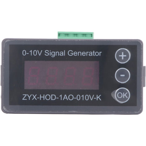 Générateur de Signal Tension Réglable 0‑10V Haute Précision Simulateur Analogique 15‑28VDC