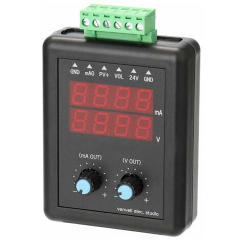 Générateur De Signaux 4-20Ma 0-10V, 24V Transmetteur De Courant Et De Tension, Source De Signal Et Courant Constant, Avec Affichage