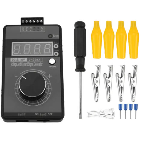 Générateur de signaux analogiques portable 0/4-20 mA 0-10 V