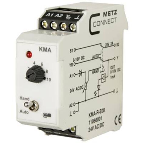 Générateur de valeur analogique 24, 24 V/AC, V/DC (max) Metz Connect 11066001 1 pc(s) C873592