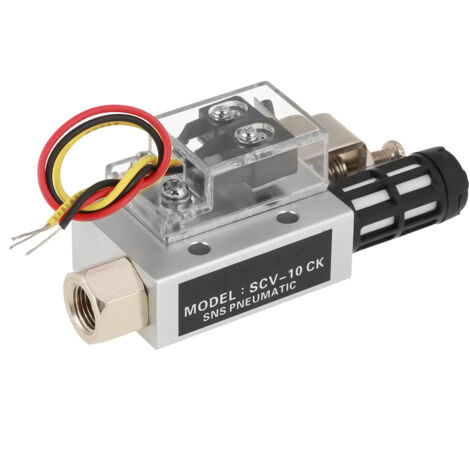Générateur d'éjecteur à vide pneumatique SCV-10CK, filetage femelle PR1/4", pression négative