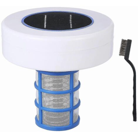 Générateur d'ions solaire pour piscine, purificateur d'eau aux ions cuivre et argent
