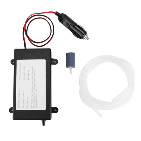 Générateur d'Ozone 10W 12V DC pour Voiture, Éliminateur d'Odors 1000mg/h, Purificateur d'Air Ozoniseur