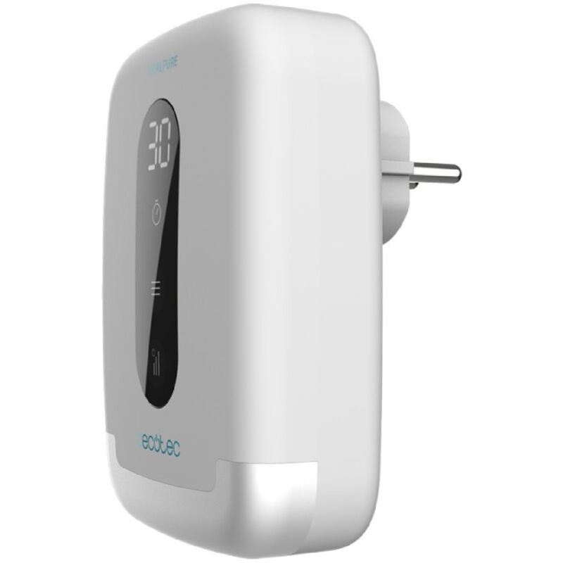 Cecotec - TotalPure 1000 Ozone Générateur d'ozone portatif 20 mg/h, 3 w de puissance, 2 modes de fonctionnement, lumière led 2000 Ozone