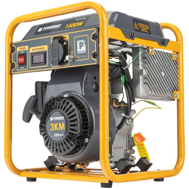 Jardibricodeco - Générateur Groupe éléctrogène 1500w