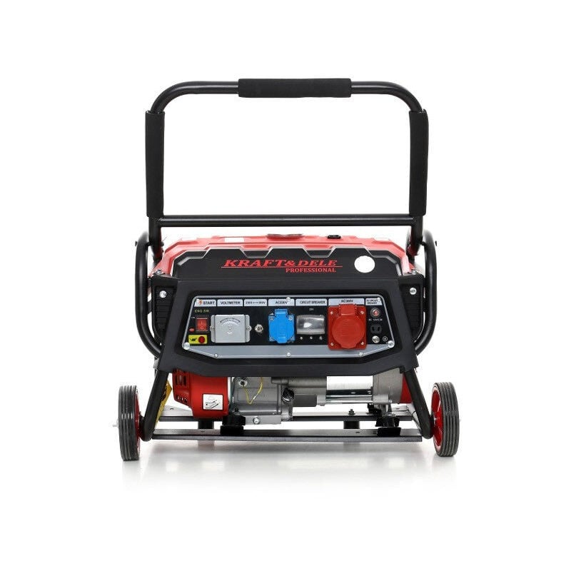 Jardibricodeco - Générateur Groupe éléctrogène 3000w 12/230/380v