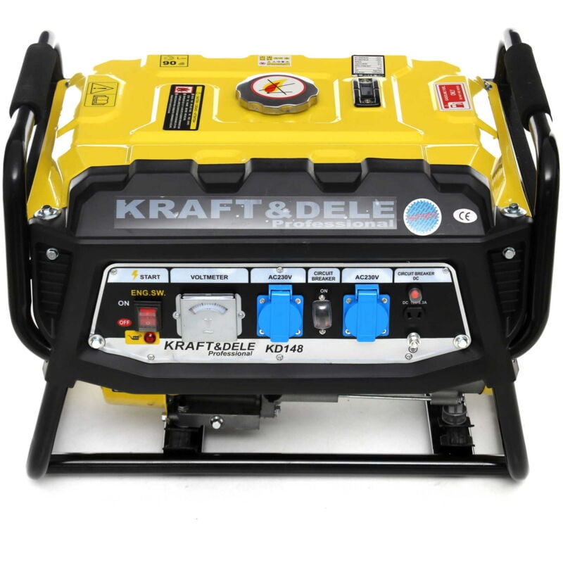 Jardibricodeco - Générateur Groupe électrogène 3500w 12/230v