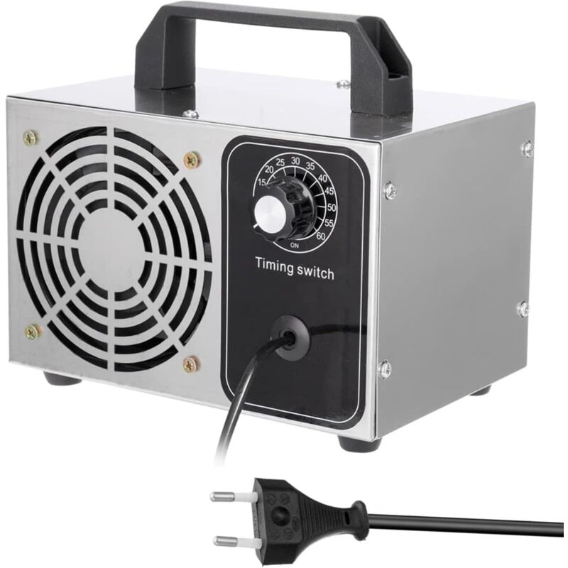 Générateur Ozone 32000 mg/h Ozonator Générateur d'ozone 0-60min Purificateur d'air avec, 220V Machine à ozone, Machine de filtre à air purificateur