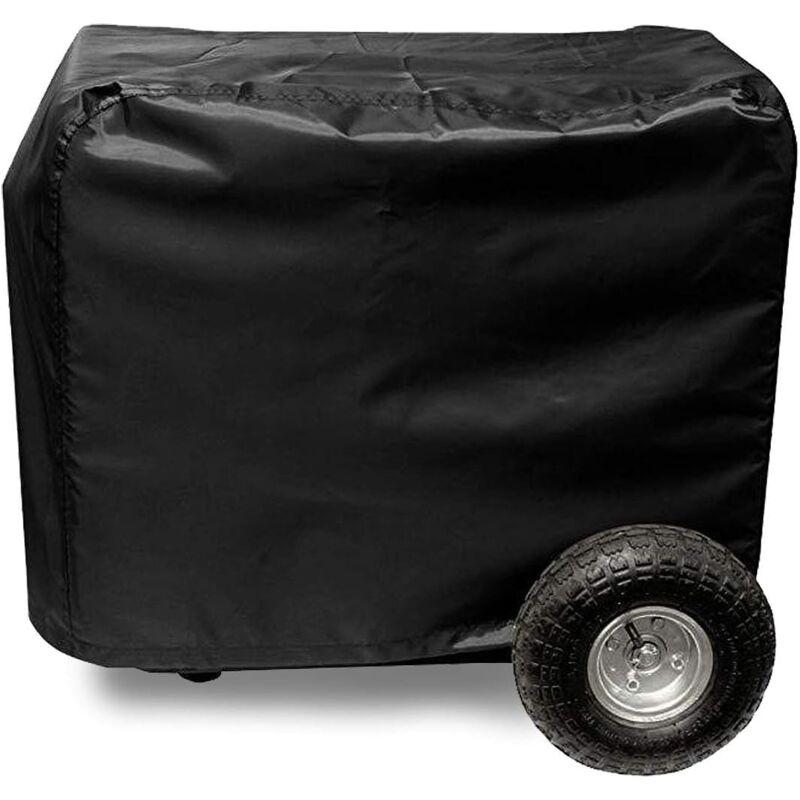 Générateur Portable Petit Cache Anti-Pluie Extérieur 64x51x54cm Noir Accessoires