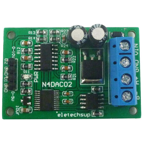Générateur signal tension 12V 0-5V 0-10V module convertisseur DAC RS485 Modbus