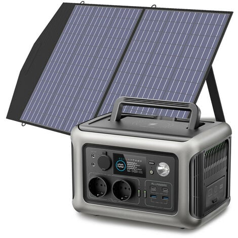 Générateur solaire portatif Bluetooth EB3 A, station d
