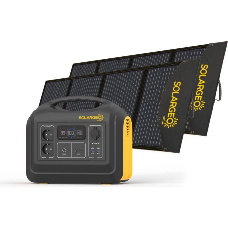 Vente-unique - Générateur solaire - Capacité 1488 Wh - 1800 w - helioser