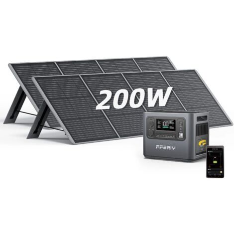 Station électrique Solaire ALLPOWERS 2000W/1500Wh - Générateur Portable + Panneau 18V