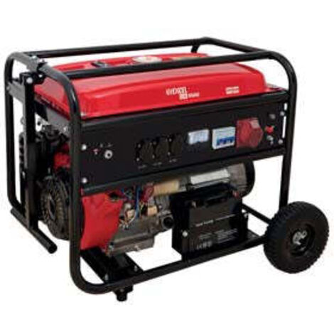 Generatore a Benzina da 5,5 kW (5500W) Mono-Trifase, Modello EXCEL GN5500, 6,9 kVA, AVR, Potenza 5500W, Ideale per Uso Domestico e Professionale