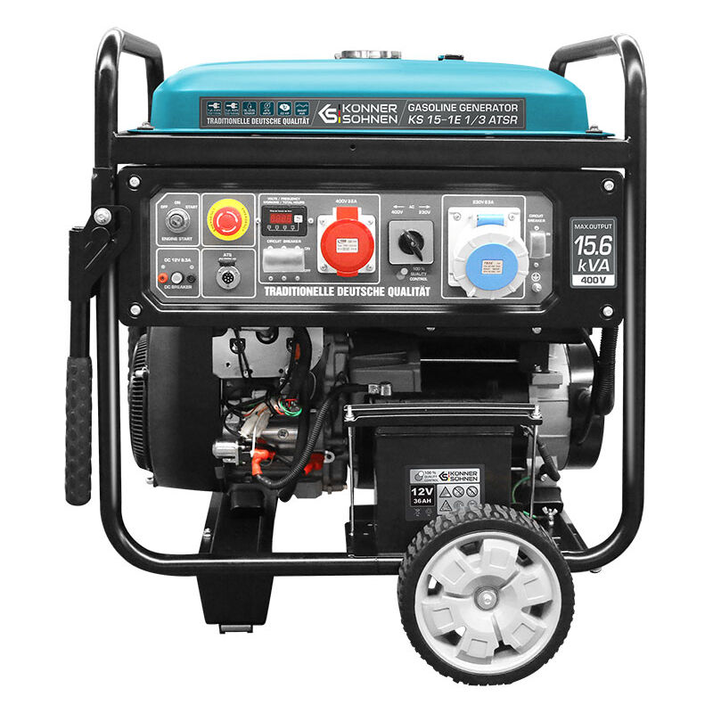 Könner&söhnen - Generatore a benzina due cilindri 11.0 kW / 15.6 kVA ks 15-1E 1/3 atsr