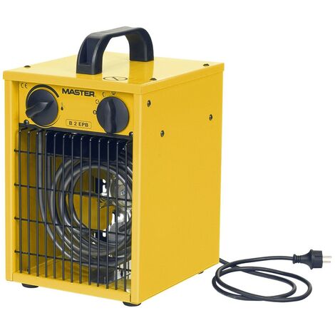 Generatore Aria Calda 2 kw Elettrico Stufa Caldo Bagno Termoventilatore Stufetta