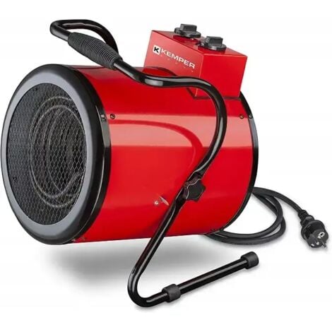 Kemper generatore ad aria calda cannone industriale elettrico 3kw 65310e
