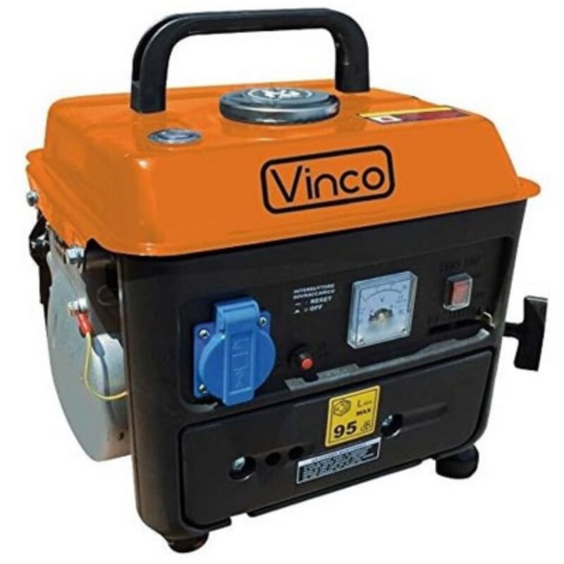 Generatore Portatile Monofase Semisilenziato 2t 800w Vinco Cod. 60104 