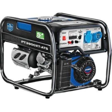 Generatore corrente 65129+ats hyundai 4t kw 3,5/3,2 monofase avv. elettrico Hyundai