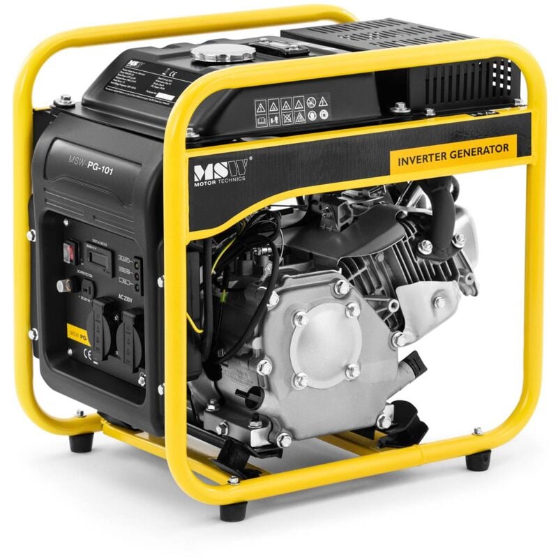Image of MSW - Generatore di corrente a benzina inverter Gruppo elettrogeno Avvio a strappo