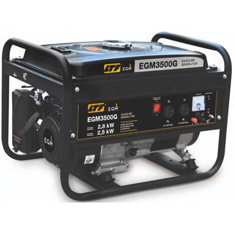 GENERATORE DI CORRENTE A BENZINA PORTATILE 2.5KW 212cc MONOFASE AVV. MANUALE LTF