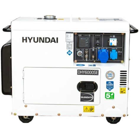 generatore di corrente a diesel hyundai 5000 w - cod. 65231