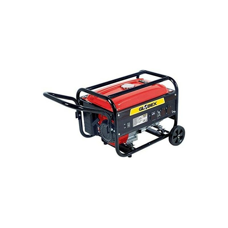 Image of Generatore di Corrente a Benzina 4 Tempi 2800 Watt 4,1 kW 5,6 Hp 2 Prese - GX3000