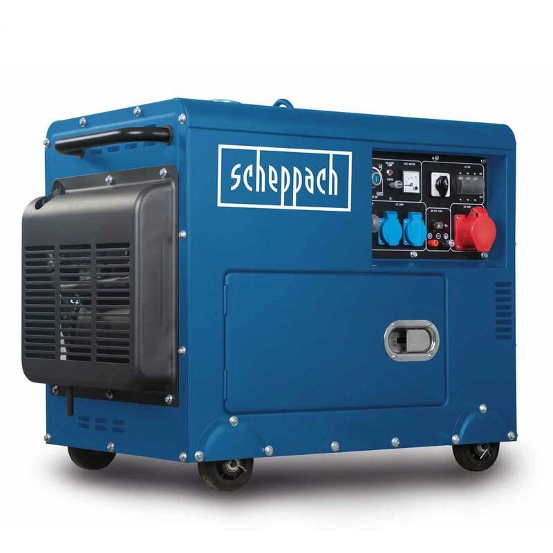 Image of Scheppach - Generatore di corrente diesel 5000w 7.7 hp sg5200d