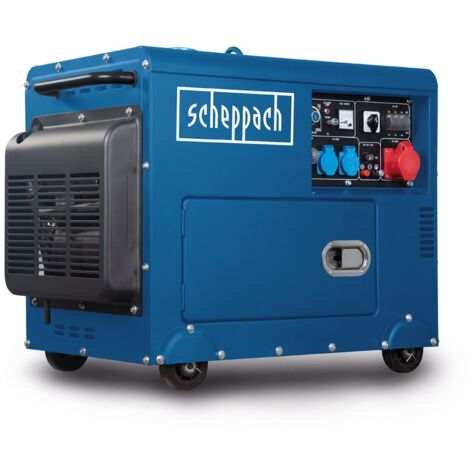 Generatore di corrente diesel 5000w 7.7 hp Scheppach sg5200d