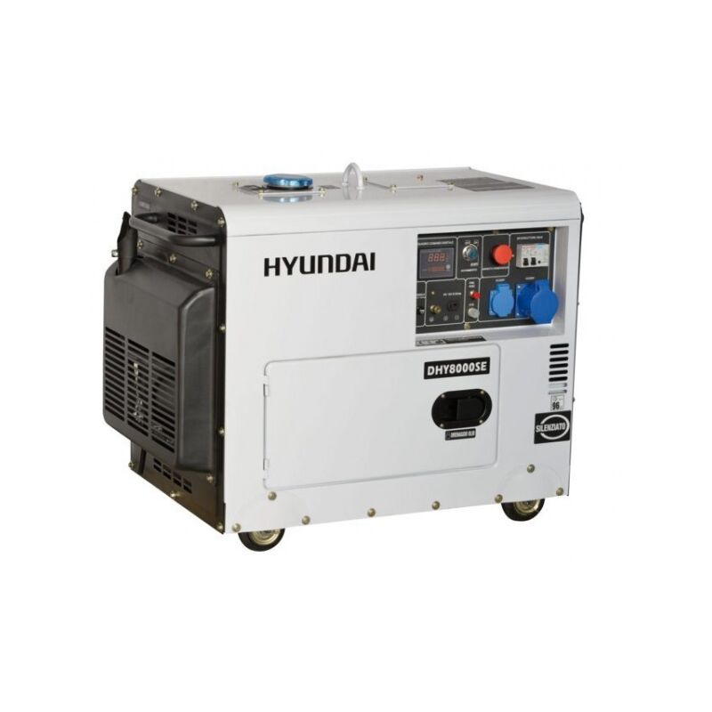 Image of Hyundai DHY8000SE Generatore a Diesel silenziato 6,3 Kw 456 CC