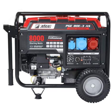Generatore di Corrente EFCO PGE 80 E-3 DCS Monofase e Trifase