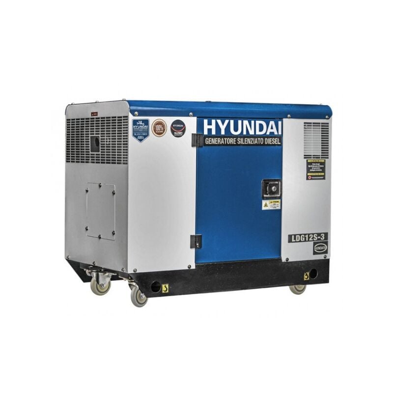 Image of Hyundai - LDG12S-3 Generatore silenziato Full Power a Diesel 11,0 Kw