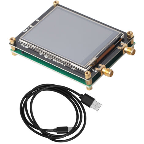 Generatore di segnale Controllo PC con frequenza di scansione RF touch screen completo con cavo dati ADF4350/ ADF4351/ ADF435X