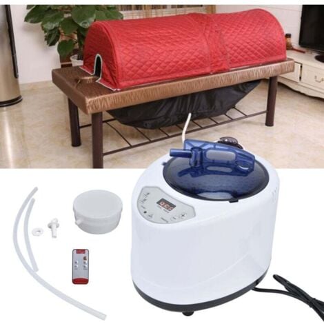 XVX Generatore di vapore portatile per sauna da 1000 W, macchina per fumigazione per spa domestica, spina UE, AC220-240 V