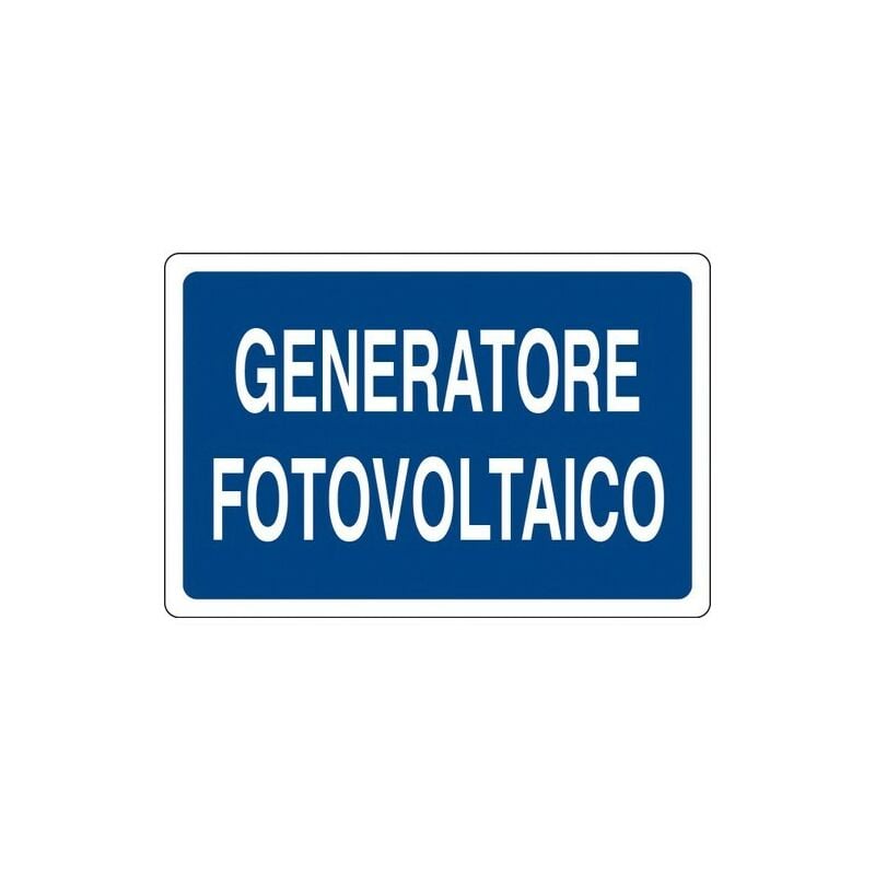 Image of Generatore Fotovoltaico Segnali Di Informazione
