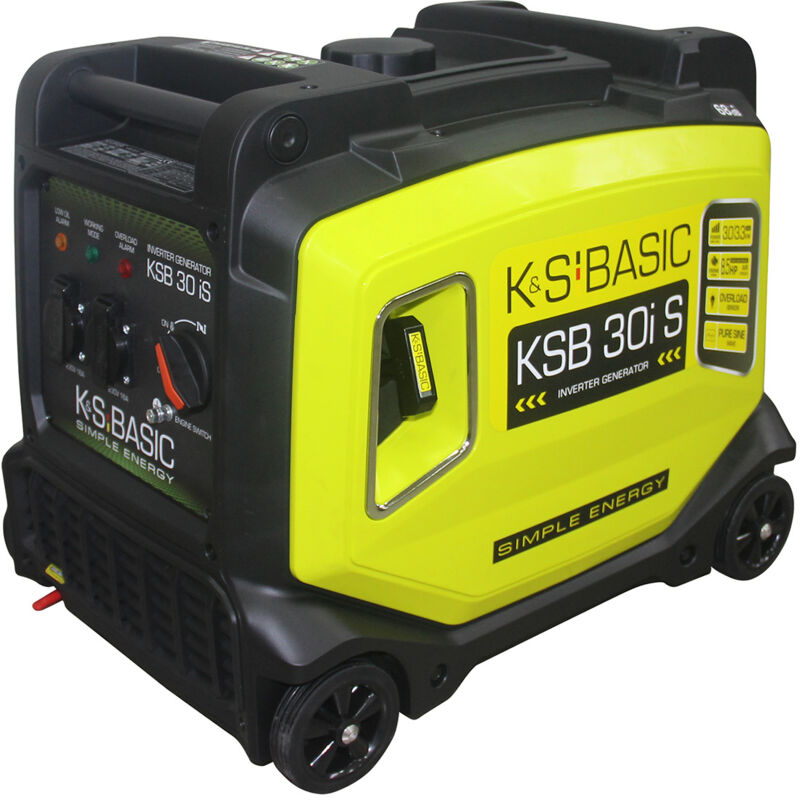 Image of Generatore inverter ksb 30i s, generatore di corrente 3000 w, conversione elettronica di energia elettrica, generatore di emergenza per i consumi