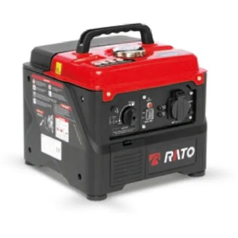 Generatore portatile Rato R1000i potenza max 0,8kW peso 12Kg motore a benzina