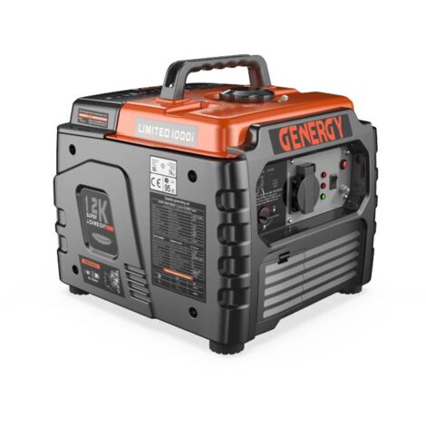 GENERGY Groupe électrogène LIMITED1000 - 800 W - 230 V - 2,8L