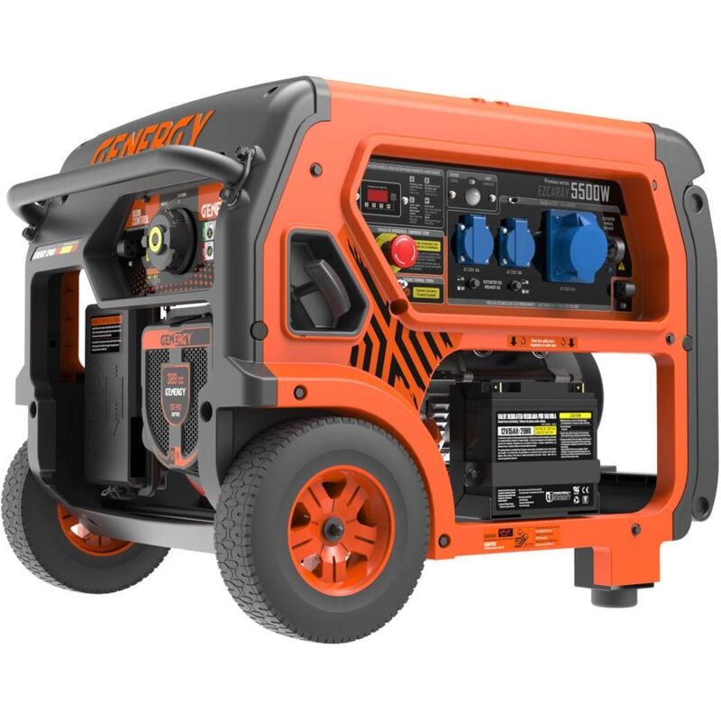 Groupe électrogène prenium ezcaray - 5500 w - 230 v - E-start - Genergy