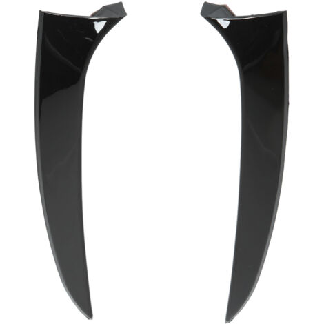 2 Becquets Latéraux Pour Lunette Arrière SEAT Leon 5F FR Mk3/MK3.5 (2013-2021) - Noir, Fixation Adhésive, Style Sport