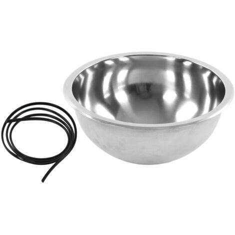 Generic Bassin D 'évier de Camping-car, évier Circulaire de Camping-car en Acier Inoxydable 304 Facile à Netoyer.