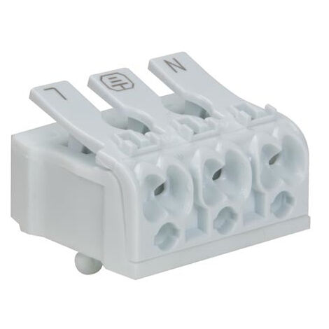 Generic Borne sans vis 3P/20A, 0.5-2.5 Mm², (5