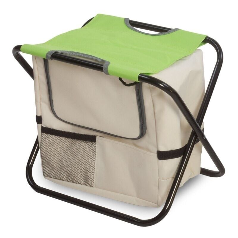 Generic Chaise de camping AVEC sac réfrigérant - Vert - 36 cm